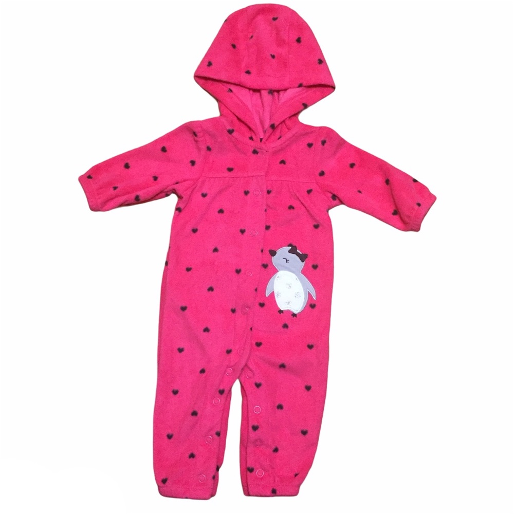 Carter’s Newborn Fleece Hooded Body Suit